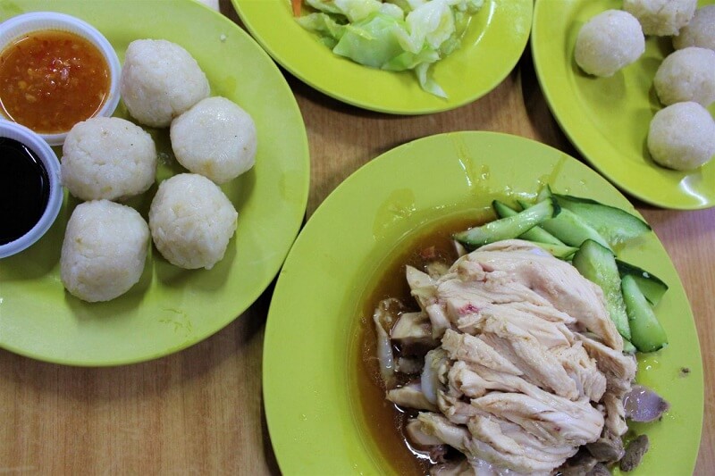 Chicken Rice Ball Melaka