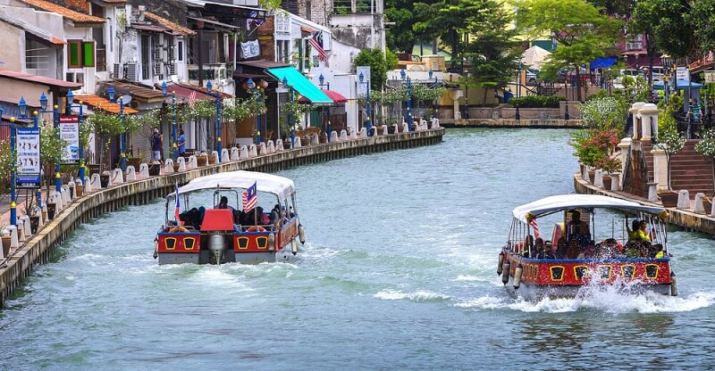 melaka river cruise jeti quayside melaka